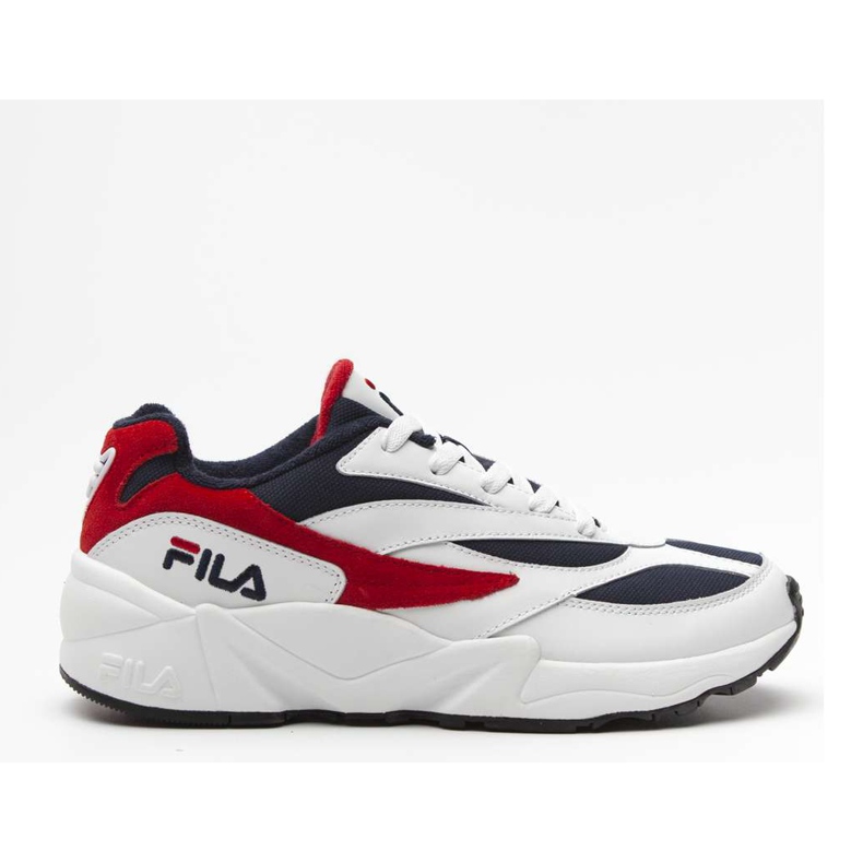 V94m Low 01M Vit FILA Navy FILA Röd svart
