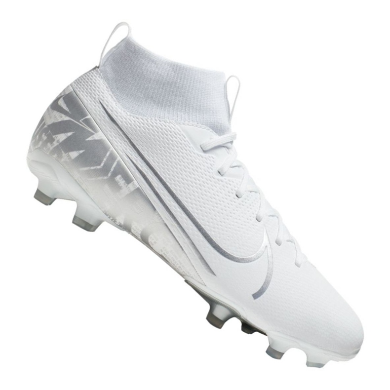 Nike Superfly 7 Academy Mg Jr fotbollsskor AT8120-100 vit vit