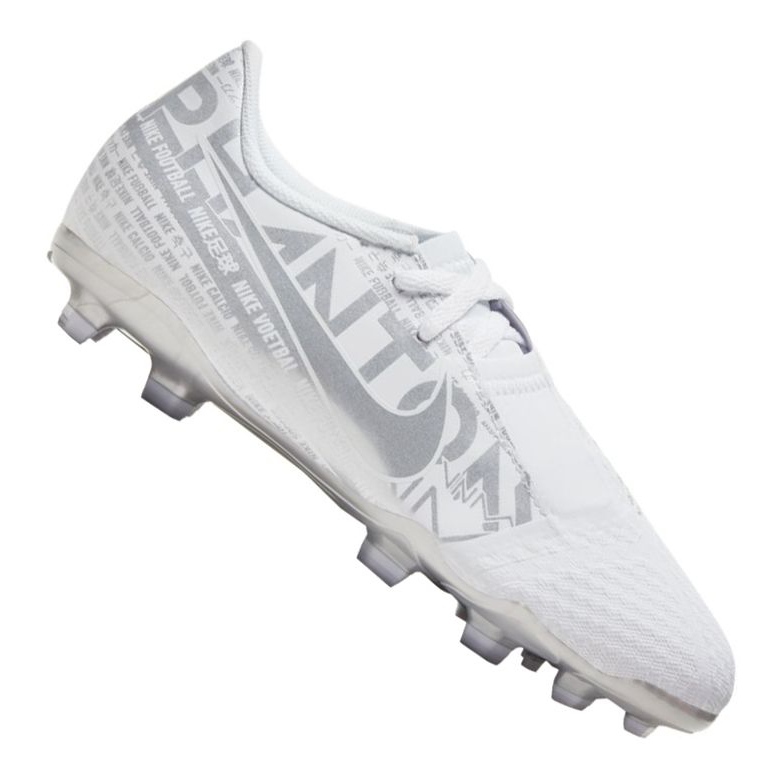 Nike Phantom Vnm Academy Fg Jr AO0362-100 fotbollsskor vit vit