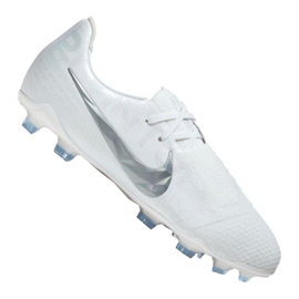 Nike Phantom Vnm Elite Fg Jr AO0401-100 fotbollsskor vit vit