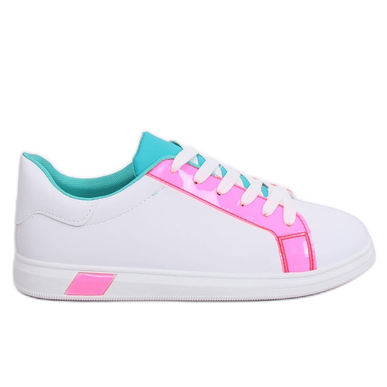 Dam sneakers W-3116 Fushia vit mångfärgad