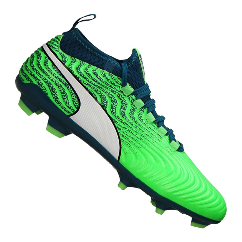 Fotbollsskor Puma One 18.3 Syn Fg M 104870 03 grön grön
