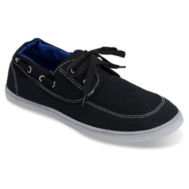 Cloth Loafers Sneakers VB14 Svart