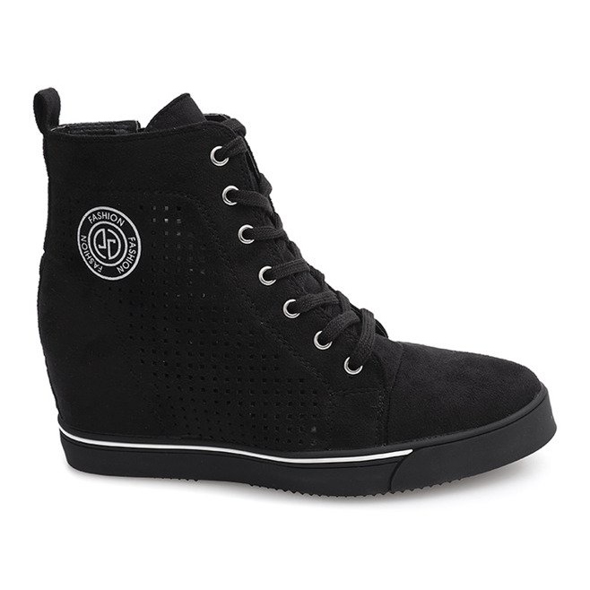 Openwork Sneakers XW36236 Svart