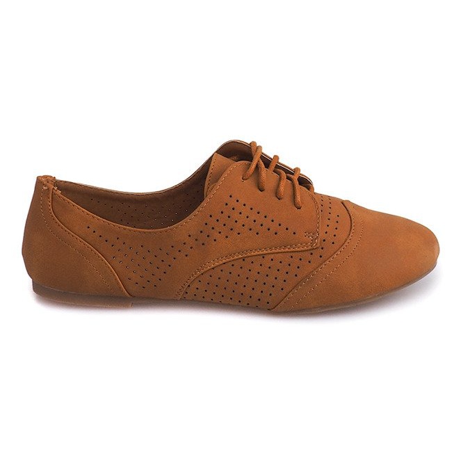 Openwork Jazz Shoes 219 Camel brun