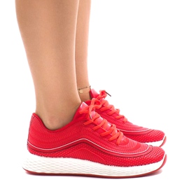 Röda G-205 sportskor