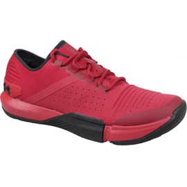 Under Armour TriBase Reign M 3021289-600 träningsskor röd
