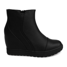 Wedge Sneakers J0029A Svart