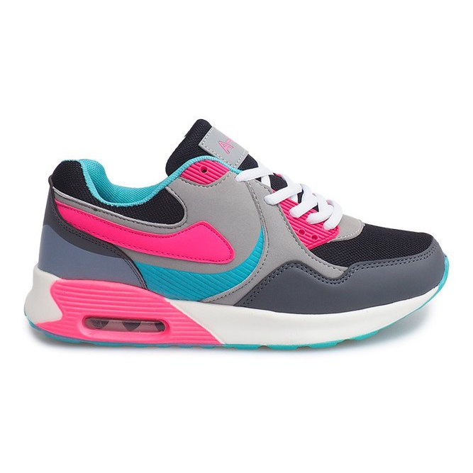 Sports löparskor B308A-4 Grå mångfärgad