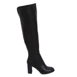 Knäskor på stolpen svart F128 Svart