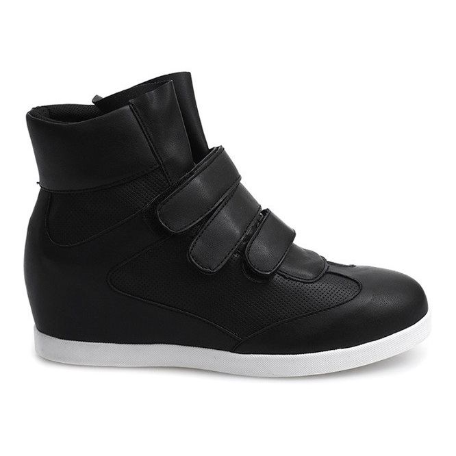 Trendiga Wedge Sneakers JT3 Svart