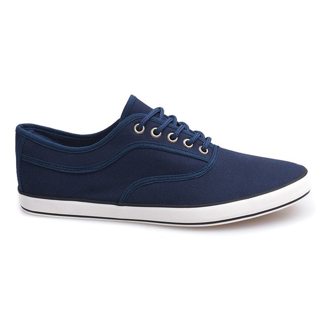 Snörskor från B001 Marineblau sneakers marinblå