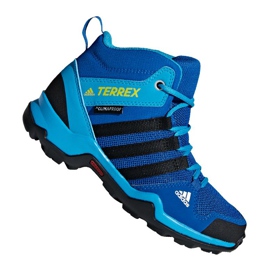 Skor adidas Terrex AX2R Mid Cp Jr BC0673 blå mångfärgad