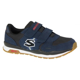 Skechers Throwbax Jr 97360-NVBK Skor marinblå