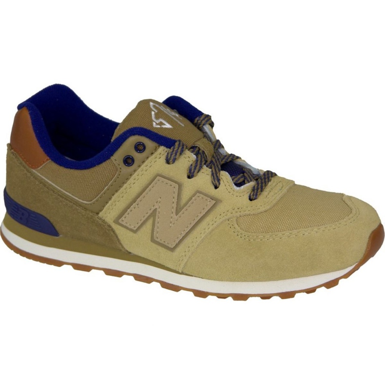 New Balance W KL574NMG skor beige