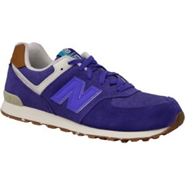 New Balance W KL574EUG skor purpur