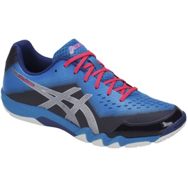Asics Gel-Blade 6 M R703N-400 squashsko blå