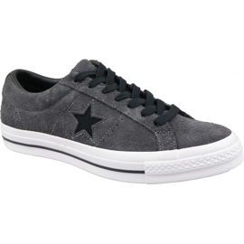 Converse One Star M 163247C grå skor