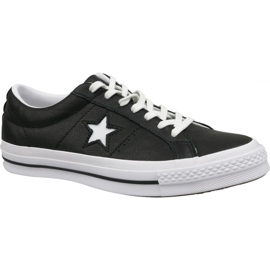 Converse One Star Ox 163385C skor svart