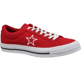 Converse One Star Ox M 163378C röda skor
