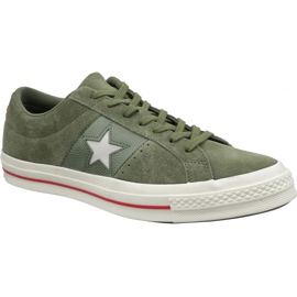 Converse One Star 163198C skor gröna