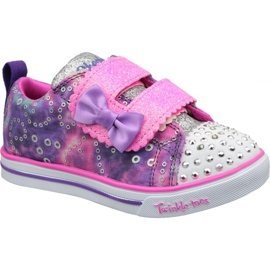 Skechers Sparkle Lite Jr 20147N-PRMT Skor rosa