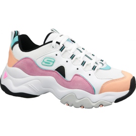 Skechers D'Lites 3.0 Zenway W 12955-WPKB Skor vit mångfärgad