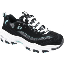 Skechers D'Lites W 11936-BKTQ skor svart