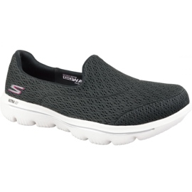 Skechers Go Walk W 15738-BKW skor svart