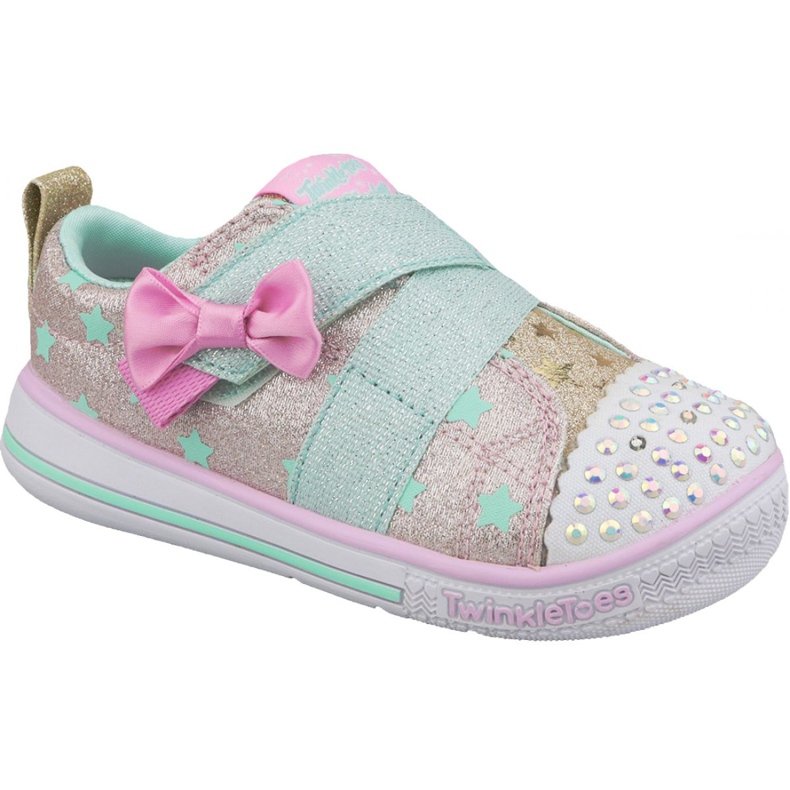 Skechers Twinkle Play Jr 20138N-GDMT Sko mångfärgad gul