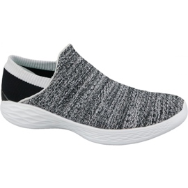 Skechers You W 14951-WBK Skor grå