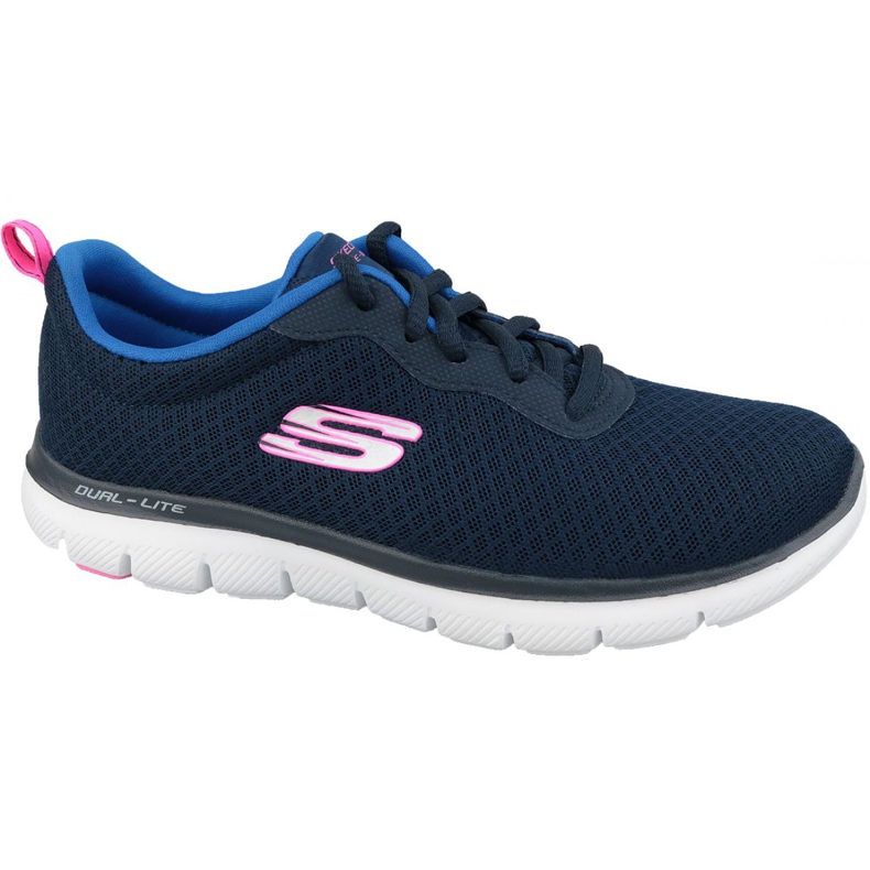 Skechers Flex Appeal 2.0 W 12775W-NVY skor marinblå