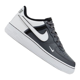 Nike Air Force 1 LV8 2 Jr CI1756-002 sko vit svart