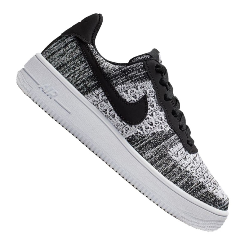 Nike Air Force 1 Flyknit 2.0 Gs Jr BV0063-001 svart mångfärgad