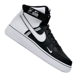 Nike Air Force 1 High LV8 2 Gs Jr CI2164-010 vit svart