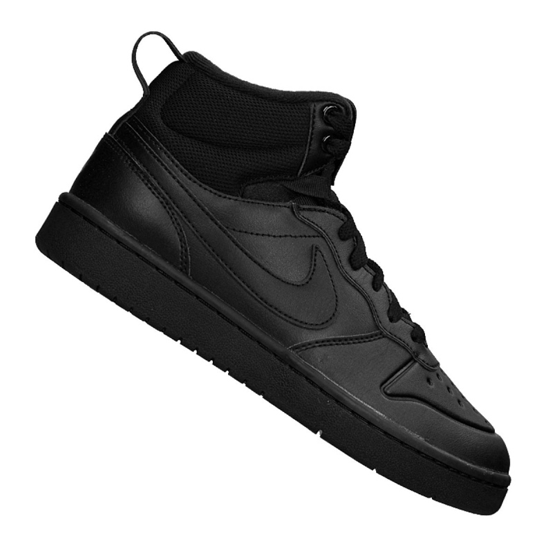 Nike Court Borough Mid 2 Boot (GS) Jr BQ5440-001 svart