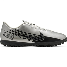 Nike Mercurial Vapor 13 Club Neymar Tf M AT8000-006 fotbollsskor grå silver-