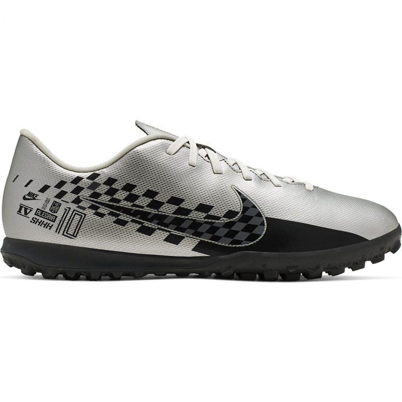 Nike Mercurial Vapor 13 Club Neymar Tf M AT8000-006 fotbollsskor grå silver-