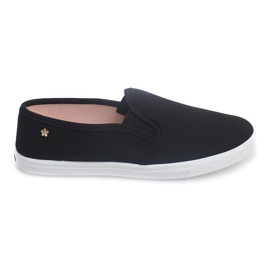 Sneakers Slip On B703 Svart