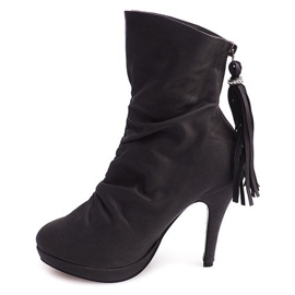 Höga stövlar på en nål 1020 grå