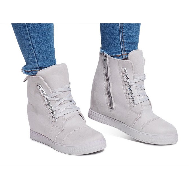 Wedge Sneakers 1867 Grå