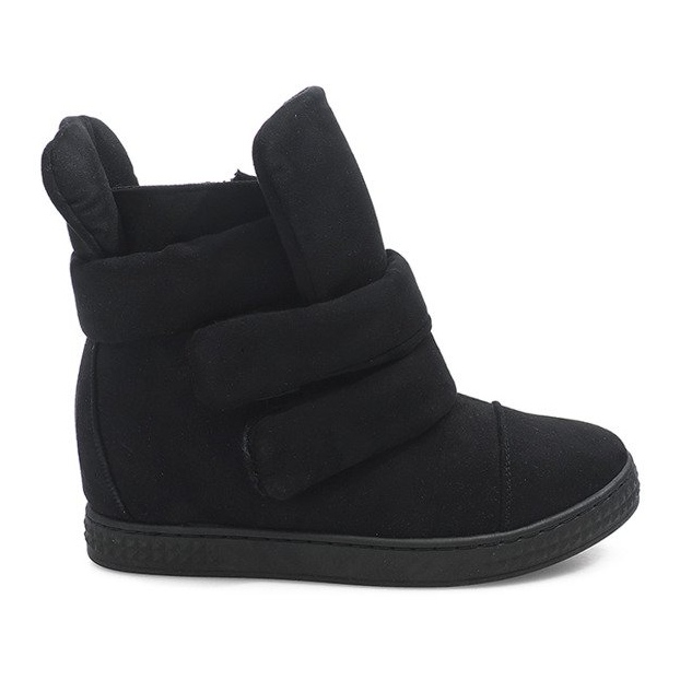 Wedge Sneakers Med kardborreband 86-149 Svart