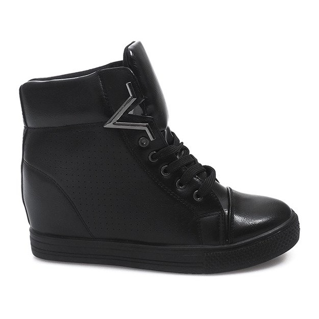 Wedge Sneakers 2932-1 Svart