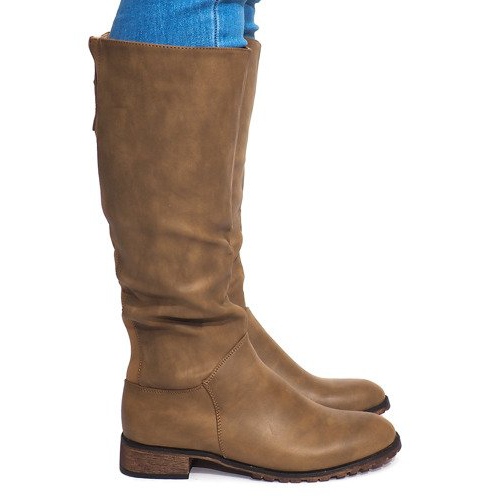 High Warm Boots BL2830 Khaki grön