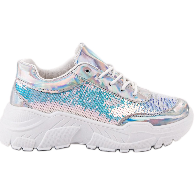 Marquiz Sportskor med paljetter grå