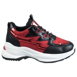 SHELOVET Sportskor röd mångfärgad