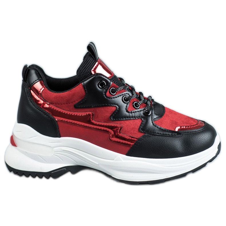 SHELOVET Sportskor röd mångfärgad