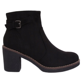 Stövlar på gummihäl svart 8B855 Svart