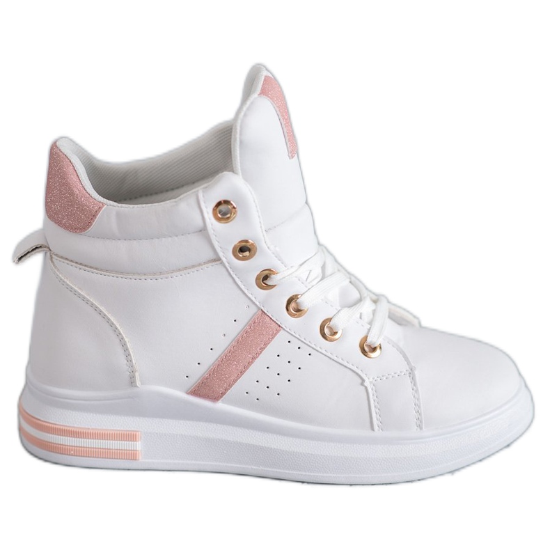 SHELOVET Kvinnors vita sneakers