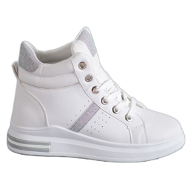 SHELOVET Kvinnors vita sneakers